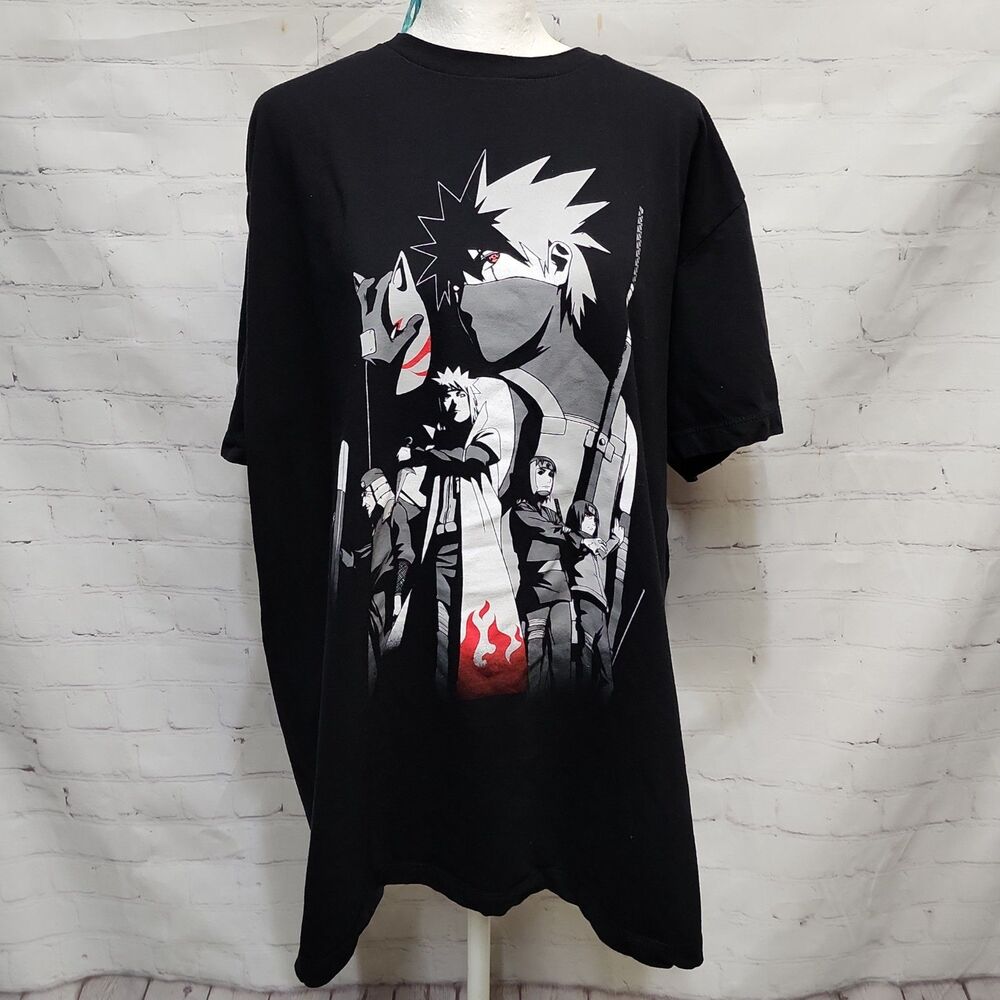 Naruto Shippuden Collection Kakashi, Minato, Sarutobi t-shirt